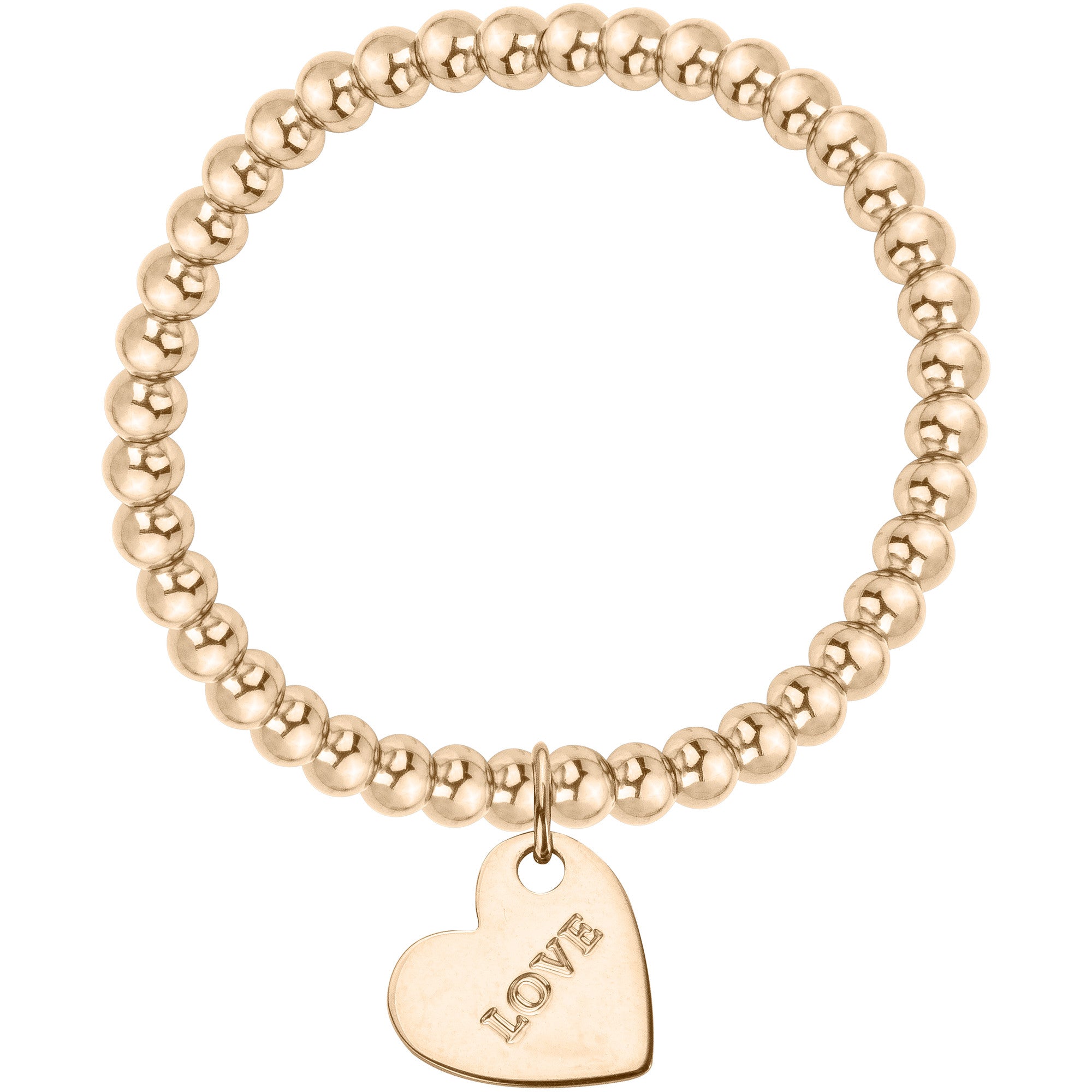 Bracelet élastique LOVE acier